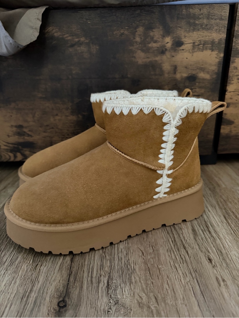 Cassie Chesnut Embroidered Boots